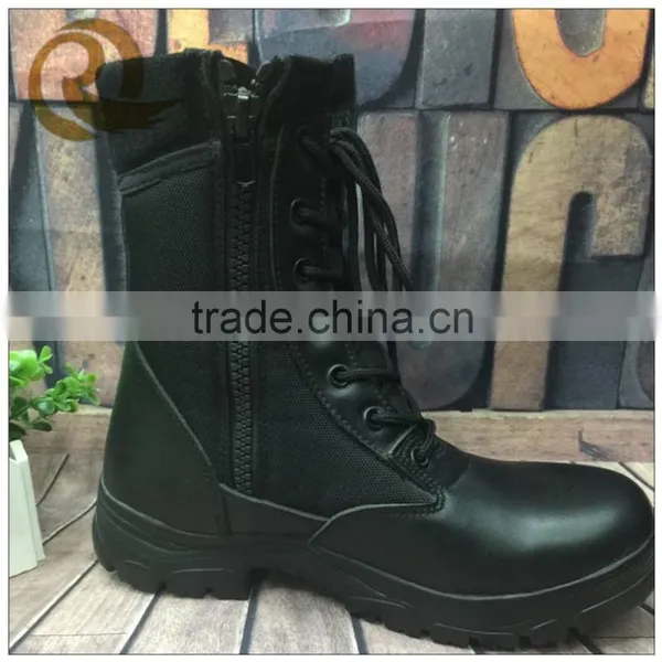 Wholesale Top Quality Slip Resistant Buffalo Police Tactical Military Boots photo-3
