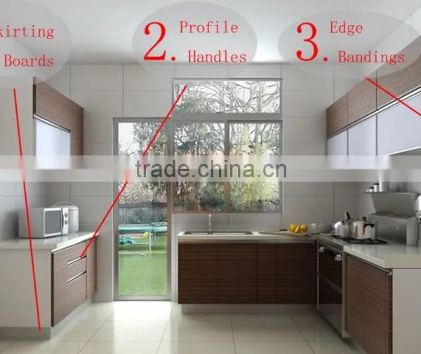 High Qualith Architectural Design Aluminum Construction With Morden photo-2