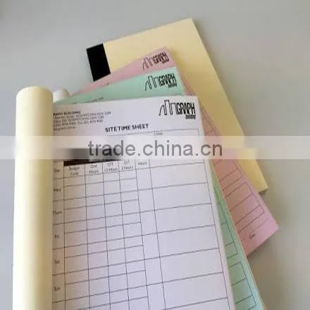 Different Color Carbonless Custom Proforma Invoice Printing Book With High Quality photo-5