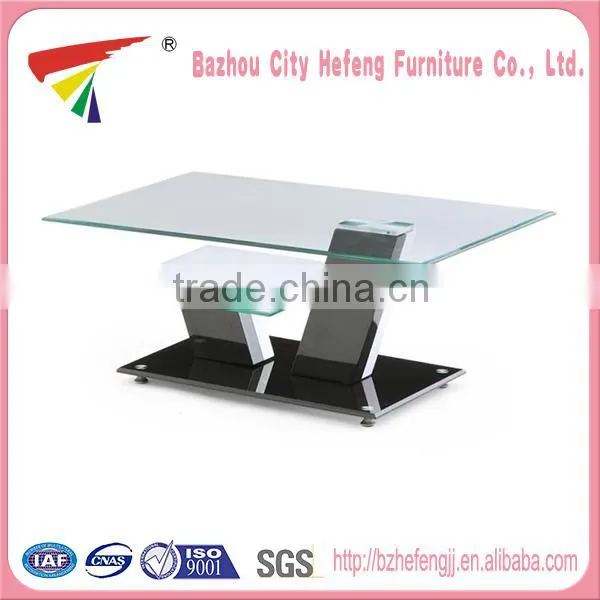 High Quality Modern Tempered Glass Coffee Table