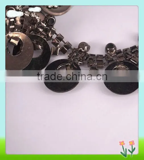 2016 Cheerfeel Bling Black Plated Rhinestone Chain for Decoration photo-4