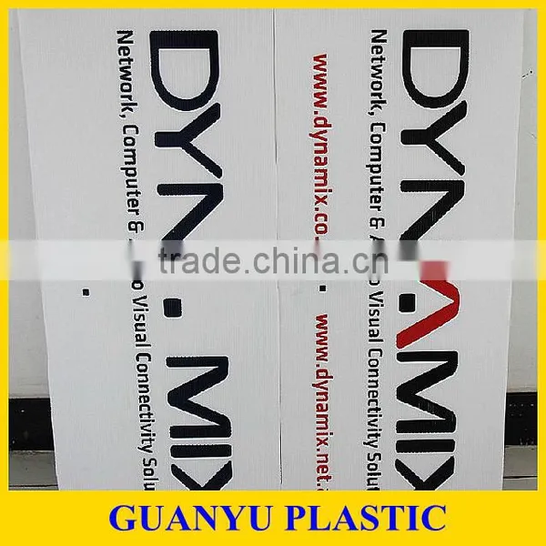 1220 mm x 2440 mm 100% Virgin Polypropylene White PP Coroplast Board for Advertising Printing photo-2