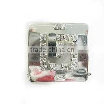Colorful Buckle Shinning Accessories Flower Pattern Flat Shoes