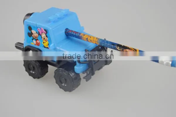 Custom Jeep Shape Non-toxic Plastic Fancy Pencil Sharpener photo-3
