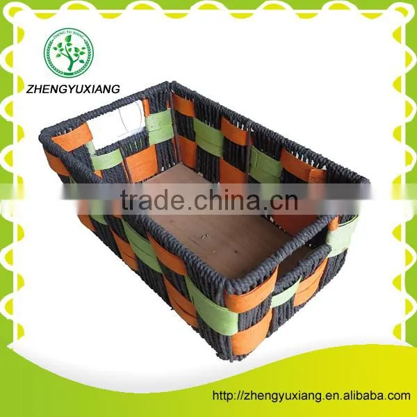 Rainbow Rectangle Household Paper Sundries Basket