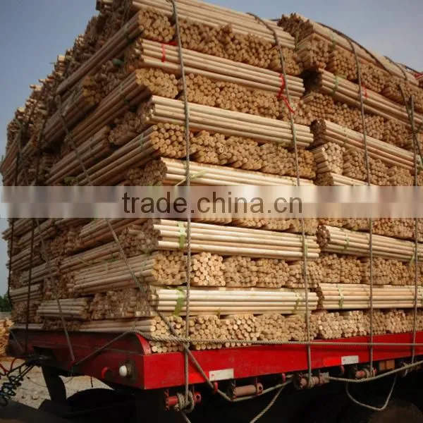 Ideal for Broom Handles Natural Slender Round Wooden Pole