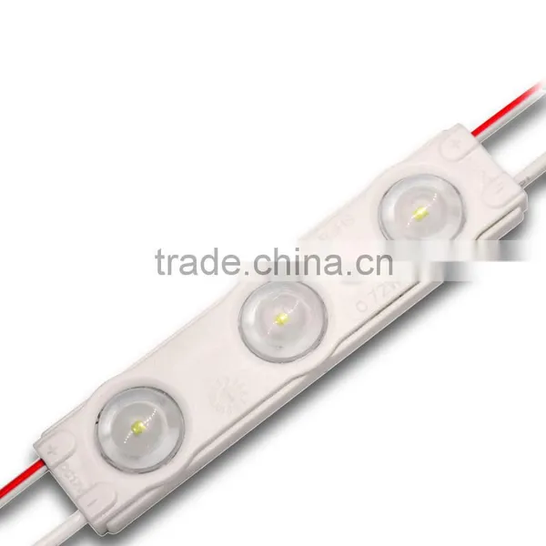 CE RoHS Approved SMD5630 Led Module 12V 1.44W Led Module With Lens photo-2
