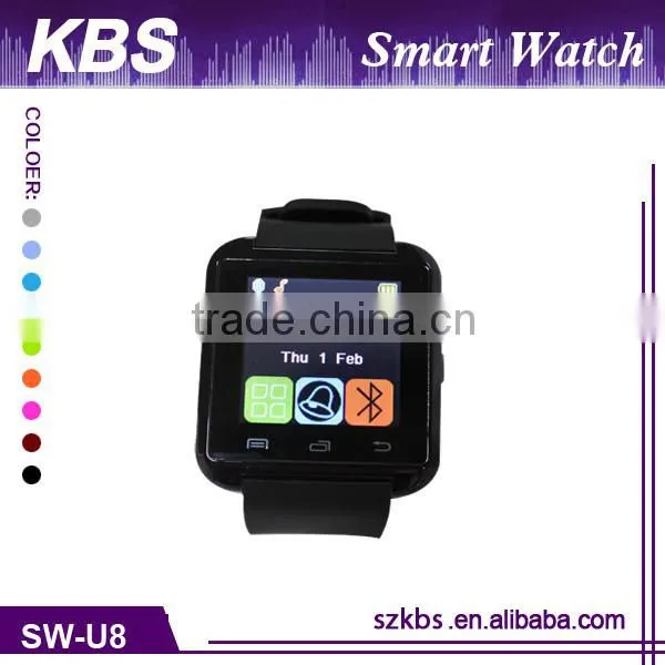 New Cheap Touch Screen U8 Smart Watch,1.44 Inch Android Smart Watch photo-4