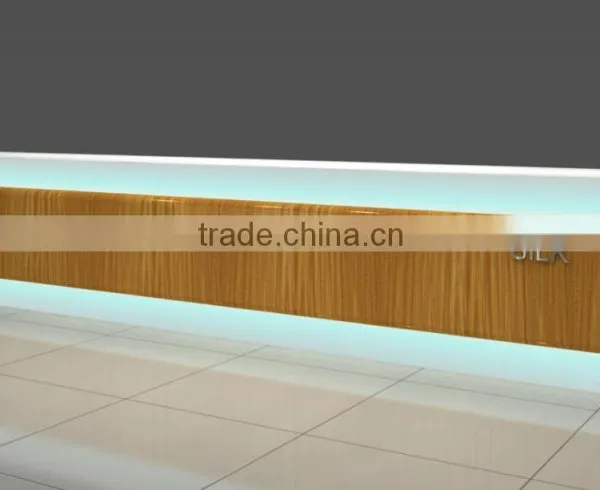 Long Display Table for Silk Fabric Store