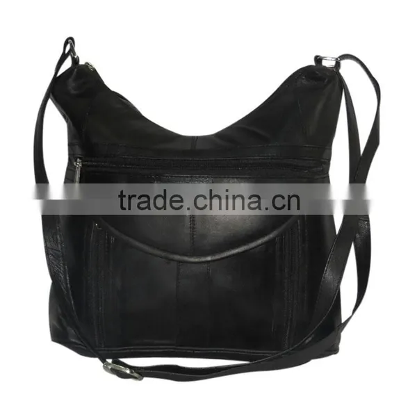 Designer Hand Bag in Black Color Genuine Leather photo-3