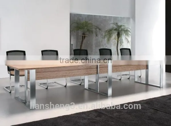 2016 Hot Selling Pratical Board With Melamine Conference /meeting Table Legs 8 People photo-3