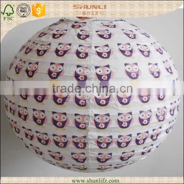 Printing Paper Led Light Iron Lantern photo-4