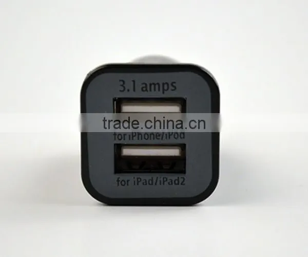 Hot Sale 5V 3.1A Double USB Car Charger Micro Auto Universal Dual 2 Port USB Car Charger photo-2