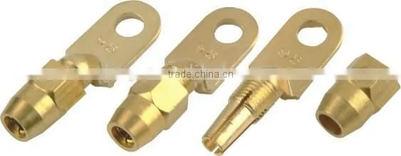 Screw type bronze terminal