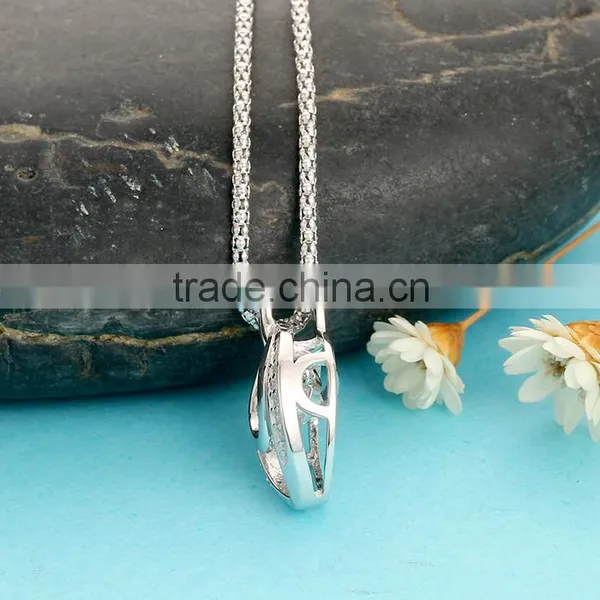 925 Sterling Silver Dancing Stone Jewellery Pendant SPG897W photo-2