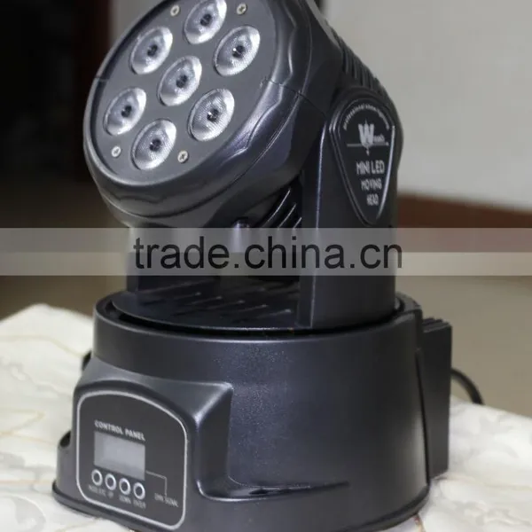 High Quality Led Moving Head 7pcs x 10 Watts Led Moving Head Wash Light Color Change Moving Head Led photo-4