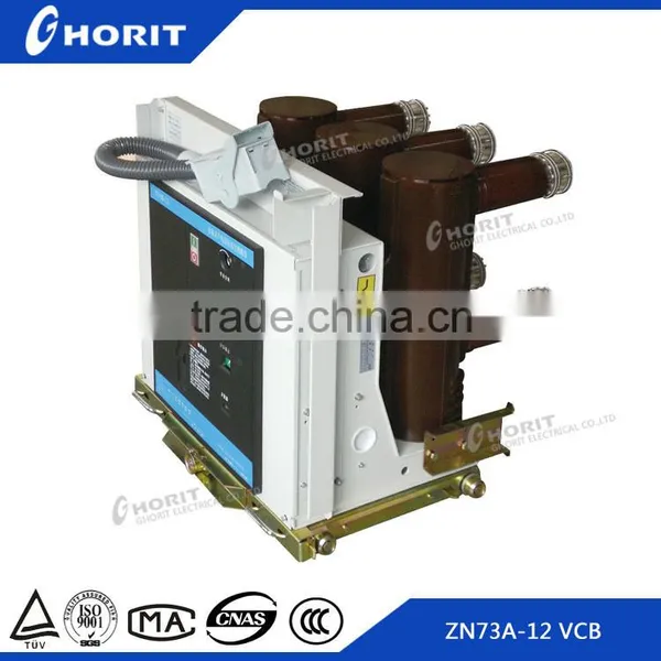 ZN73A-12 Permanent Magnet Type Breaker Indoor High Voltage Breaker 11kv VCB