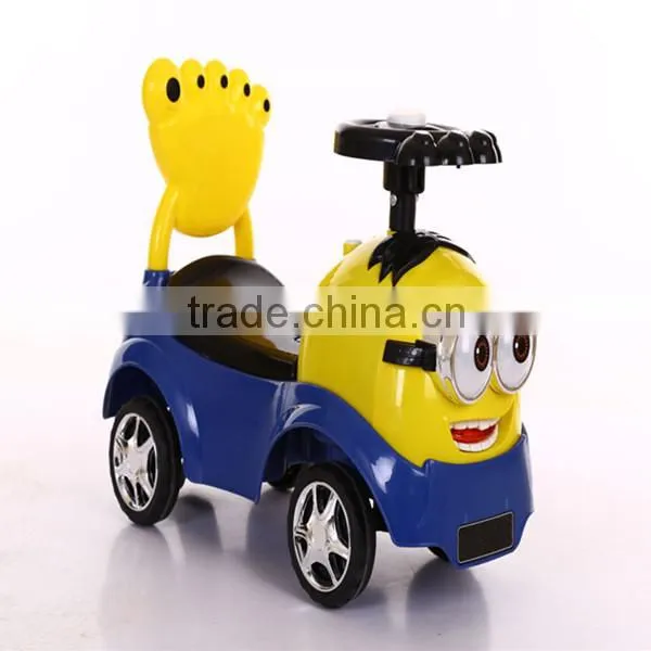 Best Gifts for Your Kids! Mini Baby Swing Toy Car New Design Children Manual Ride on Car photo-4