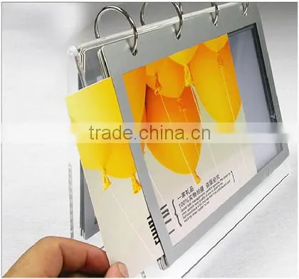 2016 6 Inch Clear Acrylic Table Calender Display Whosesale photo-2