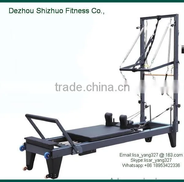 Pilates Reformer Of Aluminium With Tower SRP06/Reformer/Reformer Pilates