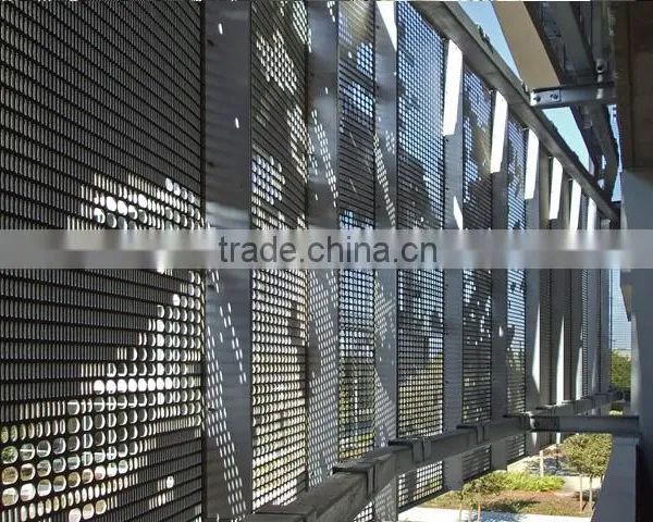 Laser Cutting Perforated Aluminum Sheet Metal Panels