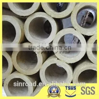 High Quality Waterproof Low Price Rockwool Pipe / Tube Insulation