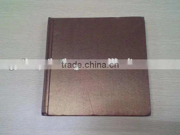 Photo Album with Brown Hard Cover and Duplex Board Made in China