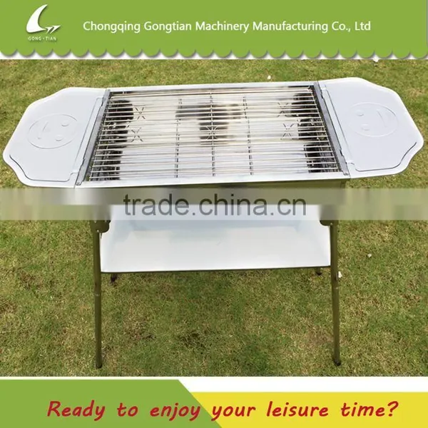 High Quality Folding Charcoal Bbq for Outdoor Barbecue photo-3