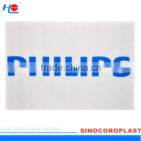 OEM 4mm Water Proof PP Coroplast Sign Board photo-2