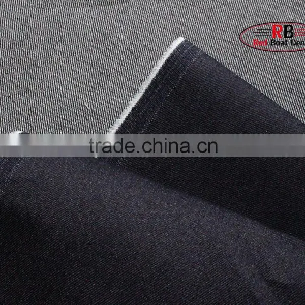 Factory Stock Lot 7oz Blue Twill 72%Cotton Denim Fabric photo-3
