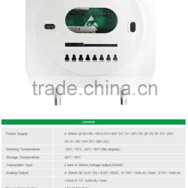 RS485 Pressure Transmitter 4-20ma Differential Pressure Gauge Transmitter DST1100 photo-5
