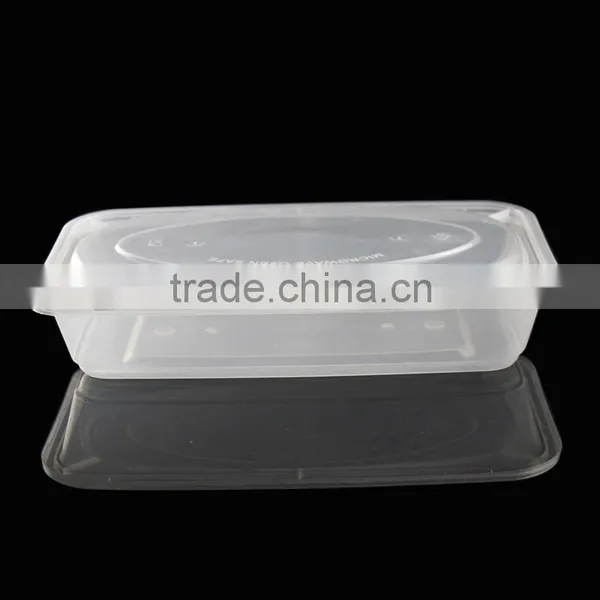 Meat Plastic Container PP Dish Plate Plastic Plate 1200ml photo-3