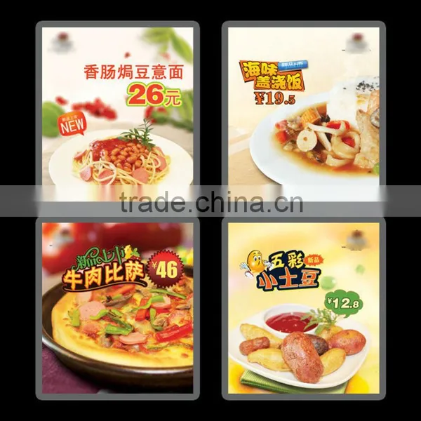 LED Display Advertising Backlit Commercial Poster Frame
