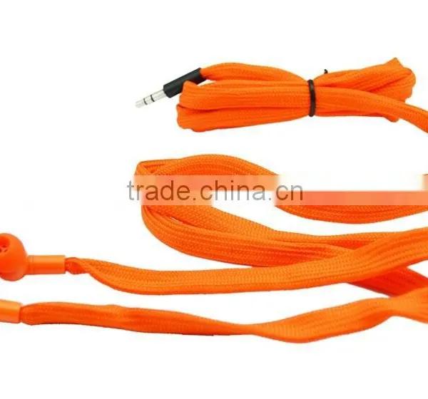 Colorful Shoelace Earbuds for Promotion photo-5