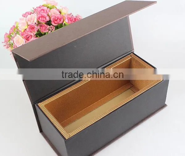 Chinese Factories Wholesale Custom Tea Caddy, Fashion Beautiful Gift Boxes, Deep Coffee Color Storage Box photo-5