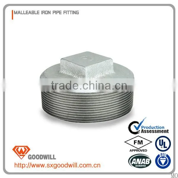 1-1/4" Electrical Galvanized Male Beaded Plug photo-3
