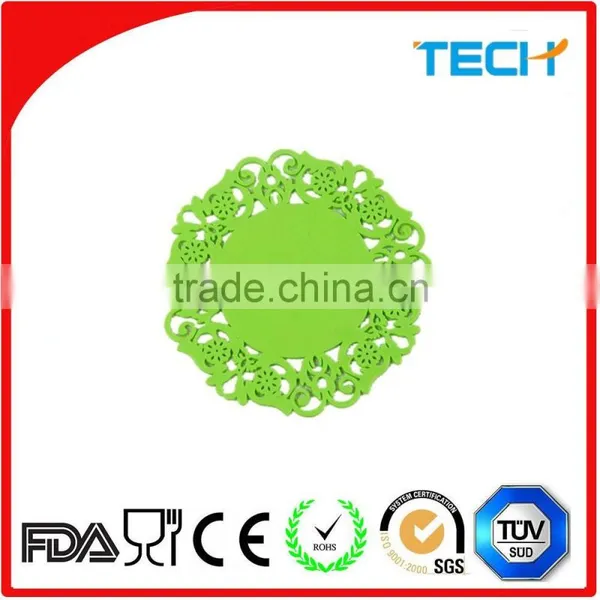 Silicone Dining Table Mat Dish Placemat Hotel Meal Mat photo-2