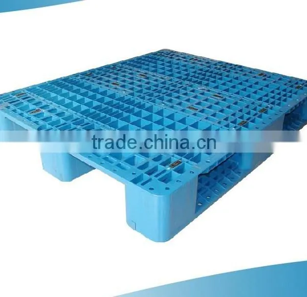 Customize OEM Blow Molding Plastic Pallet Combined With 8 Steel Inside Single Faced Plastic Pallet photo-4