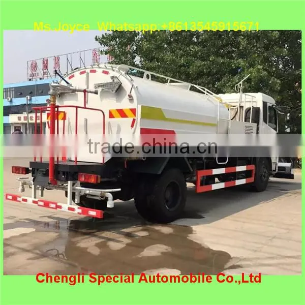 10000Liters High Pressure Road Washer Truck With Hydraulic Lifting photo-6