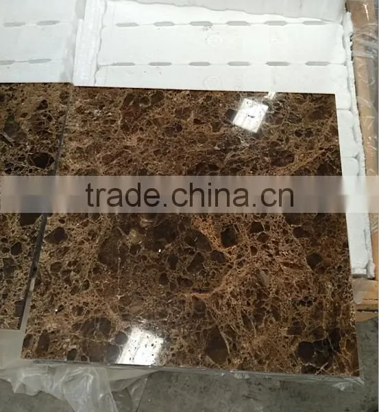 Solid Surface Dark Emperador Marble, Composite Marble Tile photo-5