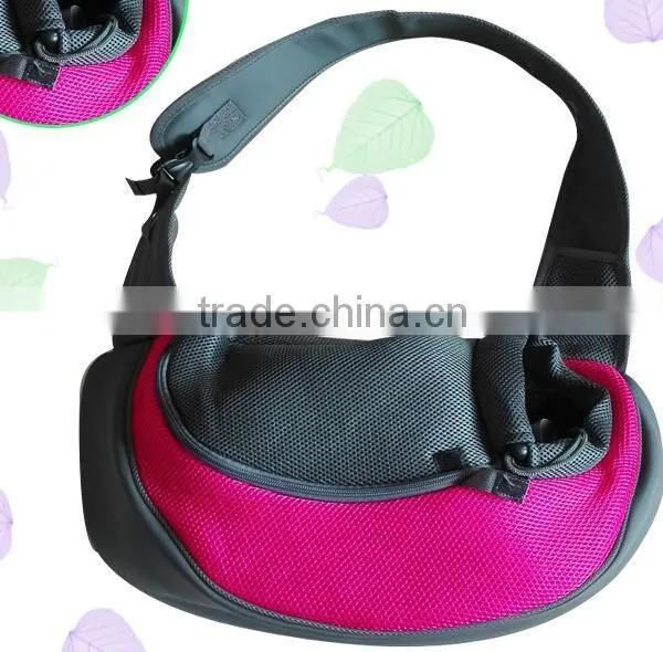 CY115 Breathable Mesh Pet Dog Backpack Puppy Cat Chest Carriers Portable Outdoor Dog Travel Bag photo-5