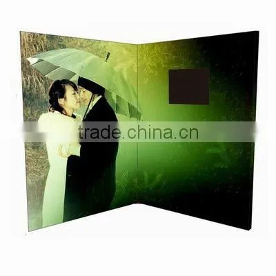 1.8 Inch Customized Musical Video Screen Brochure Digital Greeting Card photo-2
