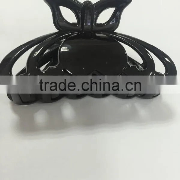 2016 New Design Beautifull Plastic Butterfly Hair Clips Claws Jaw Hair Clips photo-2