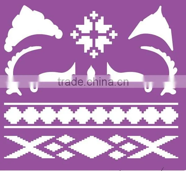 Beautiful Multi-patterned Plastic Drawing Stencil Designs Patterns photo-4