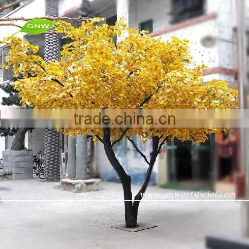 GNW White Artificial Big Maple Trees With White Decorative Tree Branch for Indoor Wedding Decoration photo-3