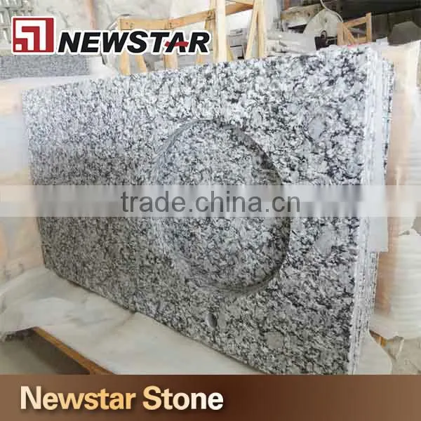 Newstar Bathroom Double Sink Countertops Granite Vanity Tops photo-2