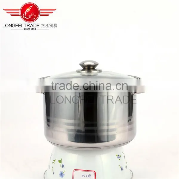 High Quality 5pcs Cooking Pot Set With Glass Lid Exports of South Africa photo-2