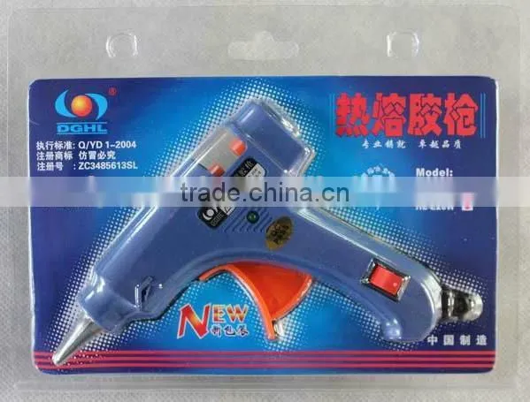 20W Glue Gun + 25pcs 200mm Glue Stick Crafts Repair Tool Mini Electric Heating Hot Melt Glue Gun photo-6