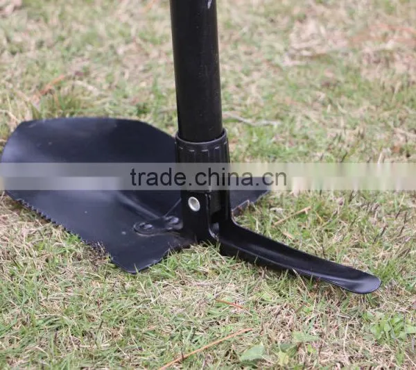 Mini Multi-functional Survival Foldable Hunting Camping Military Shovel With Pickexe photo-3