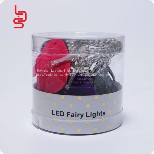 Cutie Elephants Non-woven Fabrics White Light Customized Design Holiday Christmas Home Decoration String Light Sets photo-5